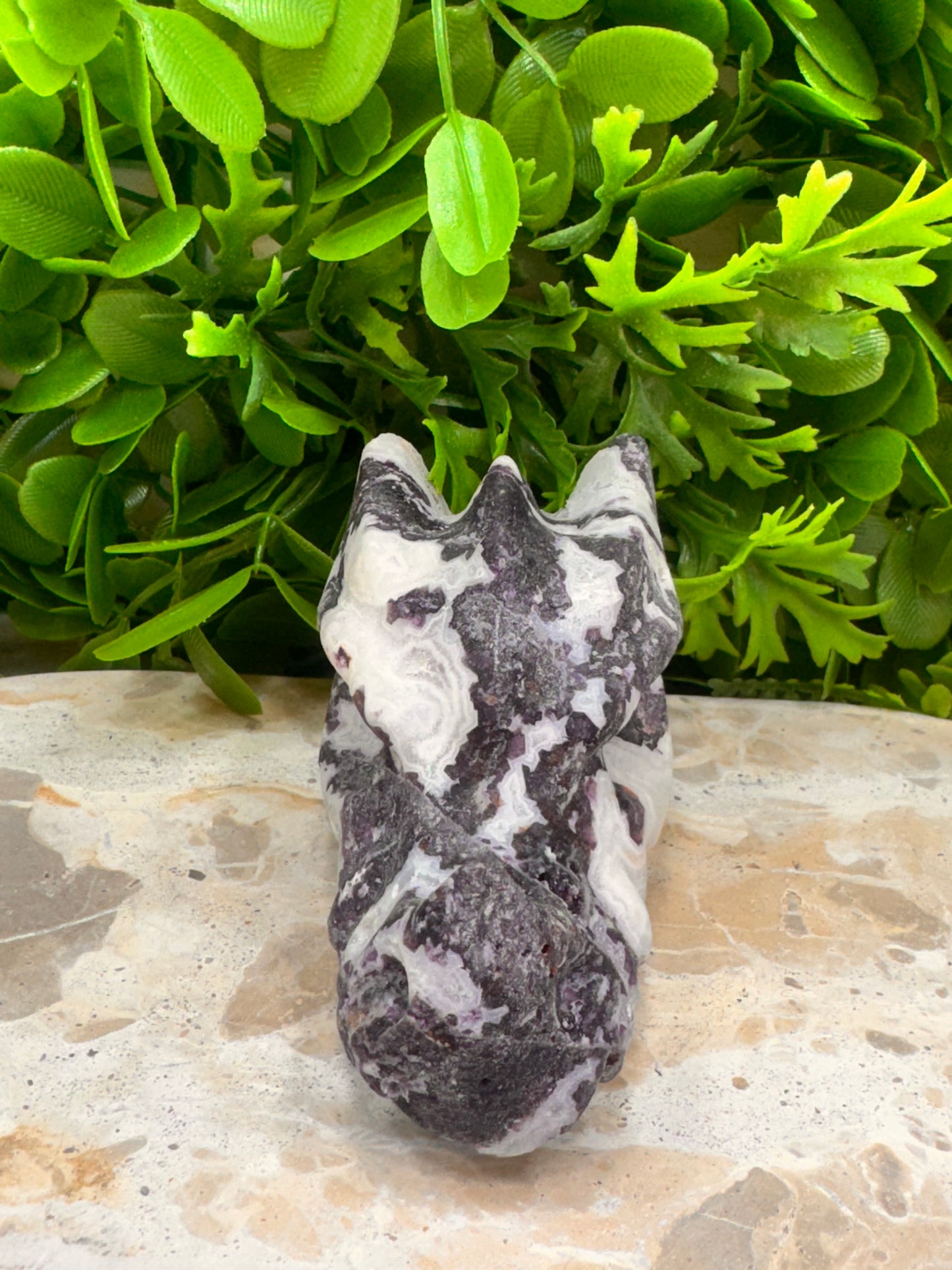 Purple Sphalerite Dragon 420g