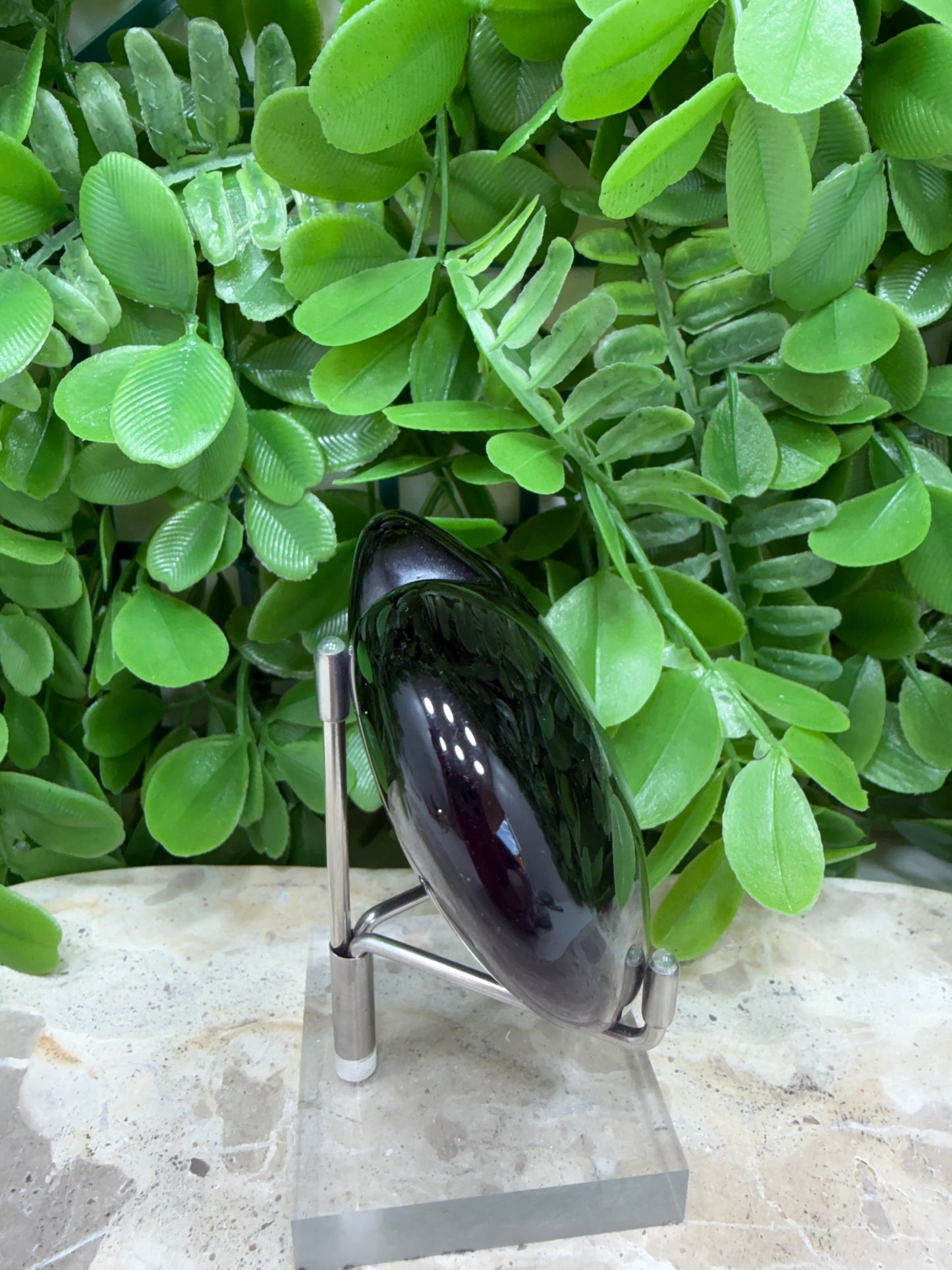 Silver Shein Obsidian Heart 180g