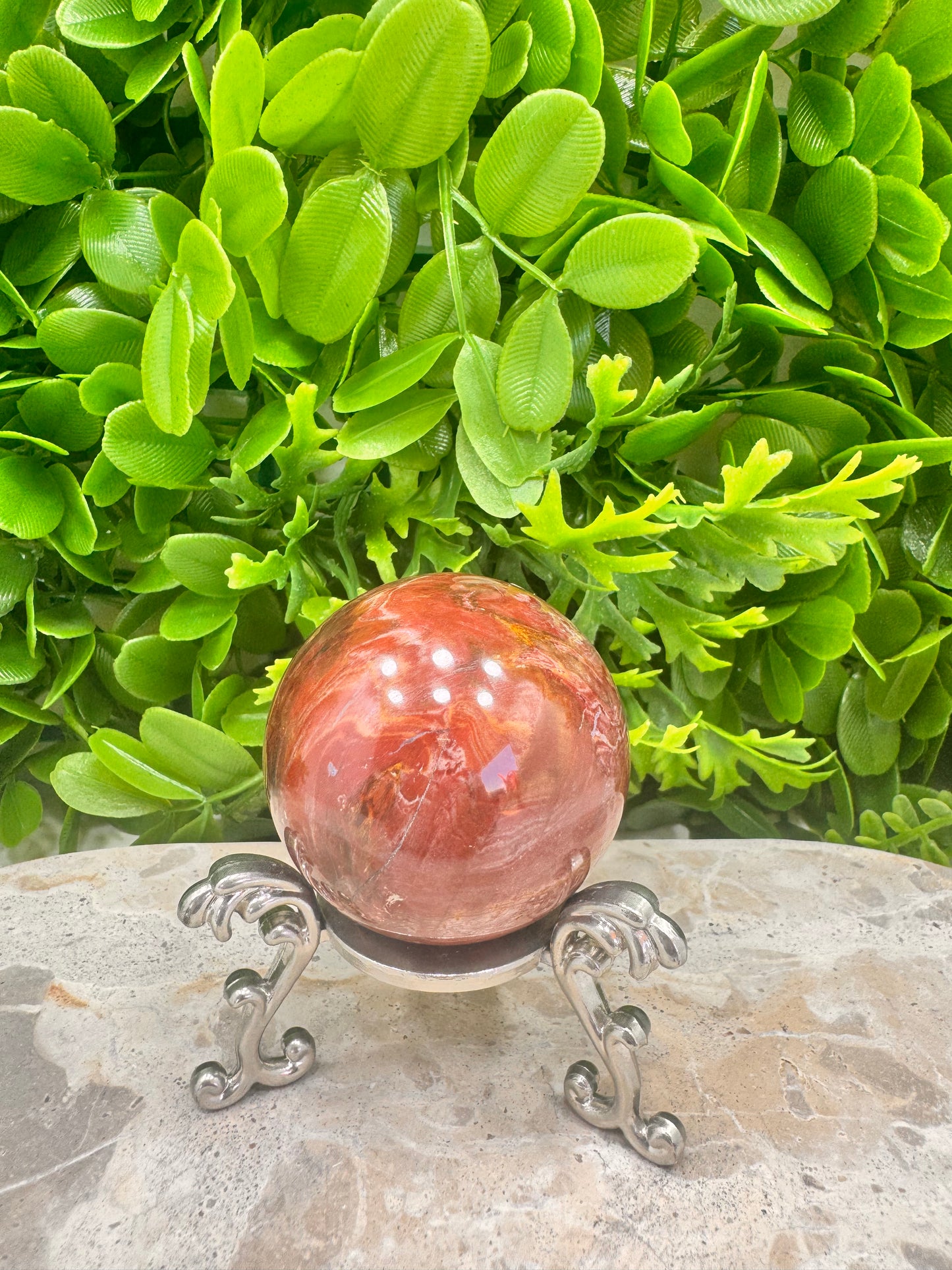 Petrified Wood Sphere 196g