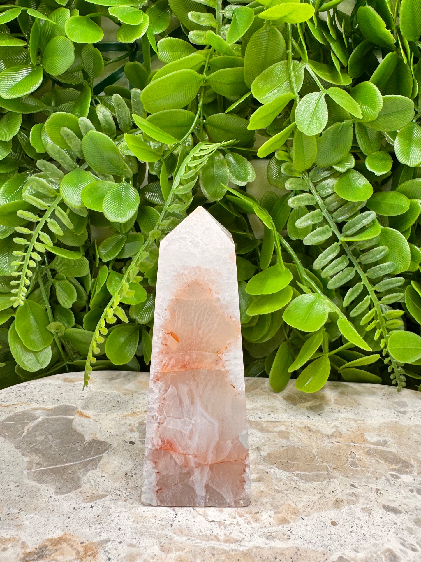 Flower Agate Point 180g