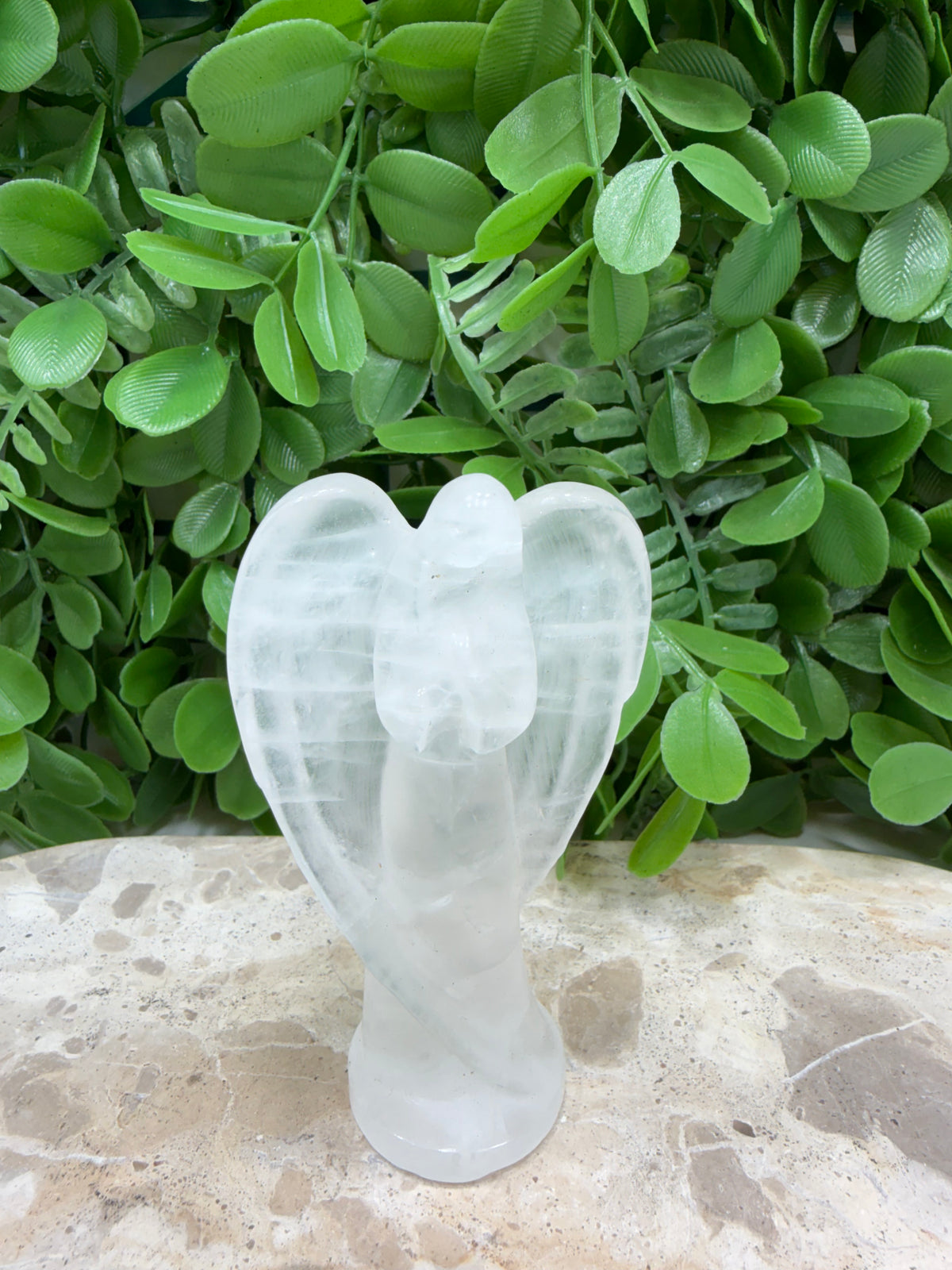 Clear Quartz Angel 118g | Clarity • Amplification • Healing