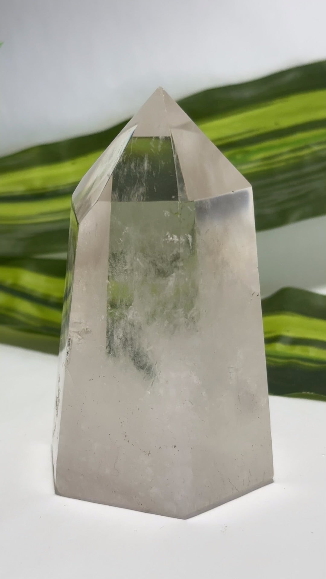 Clear Quartz Tower 412g