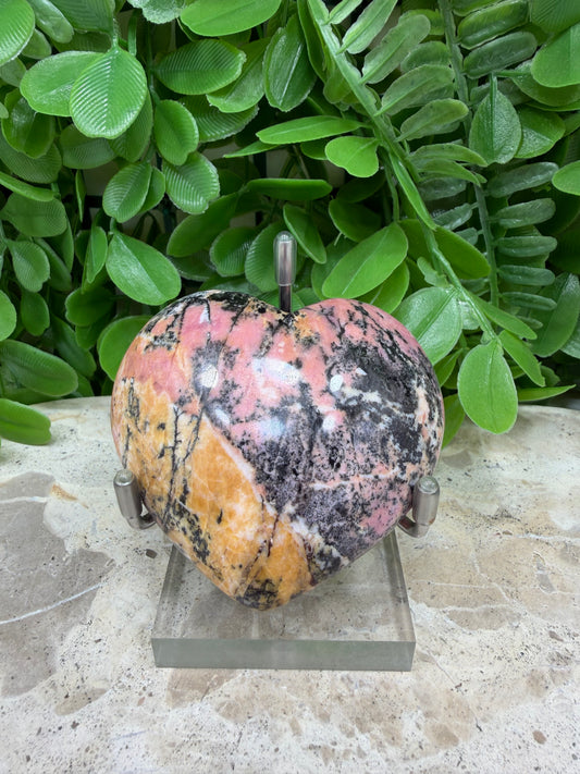 Rhodonite Heart 170g