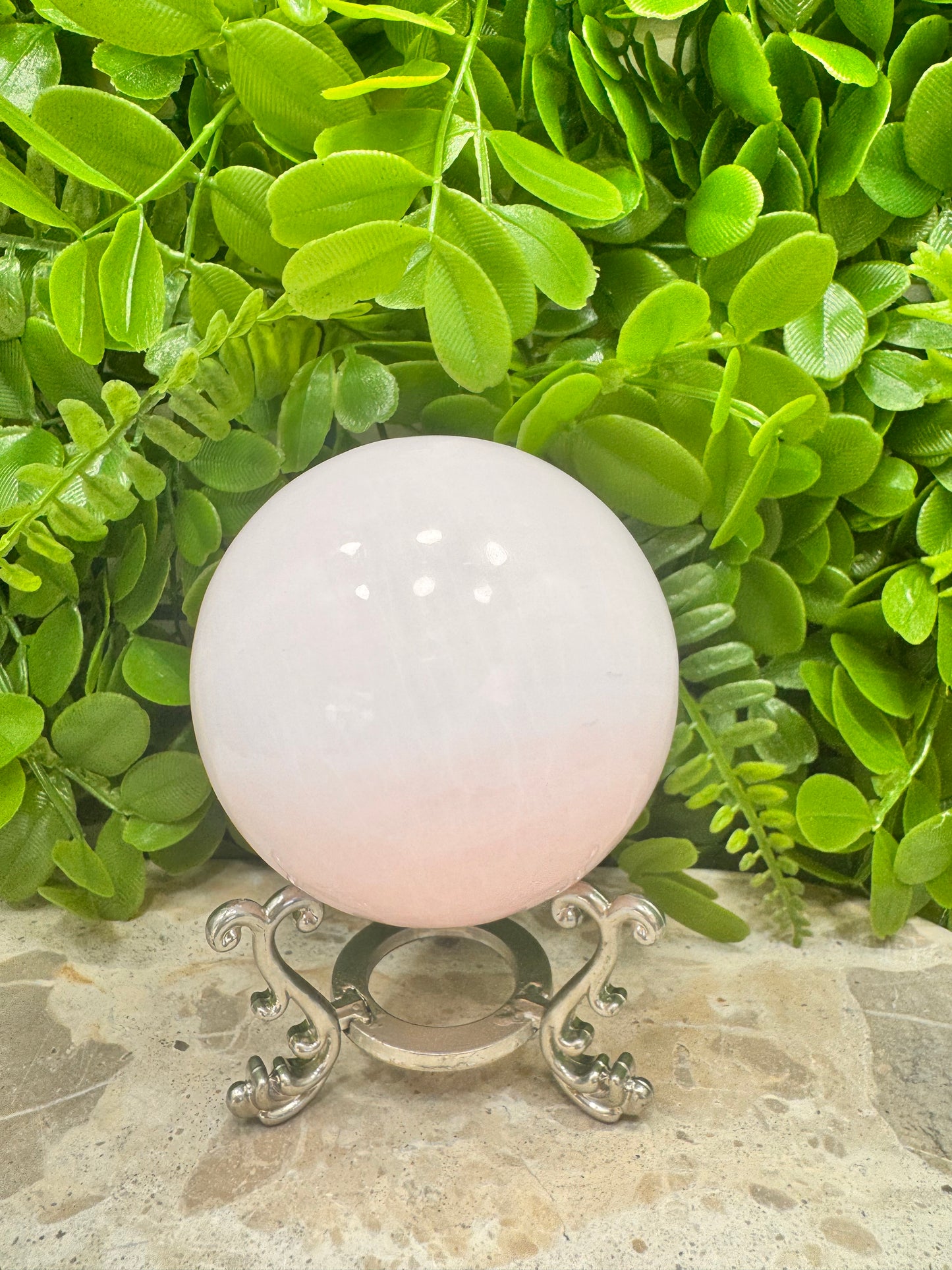 Pink Mangano Sphere UV 674g