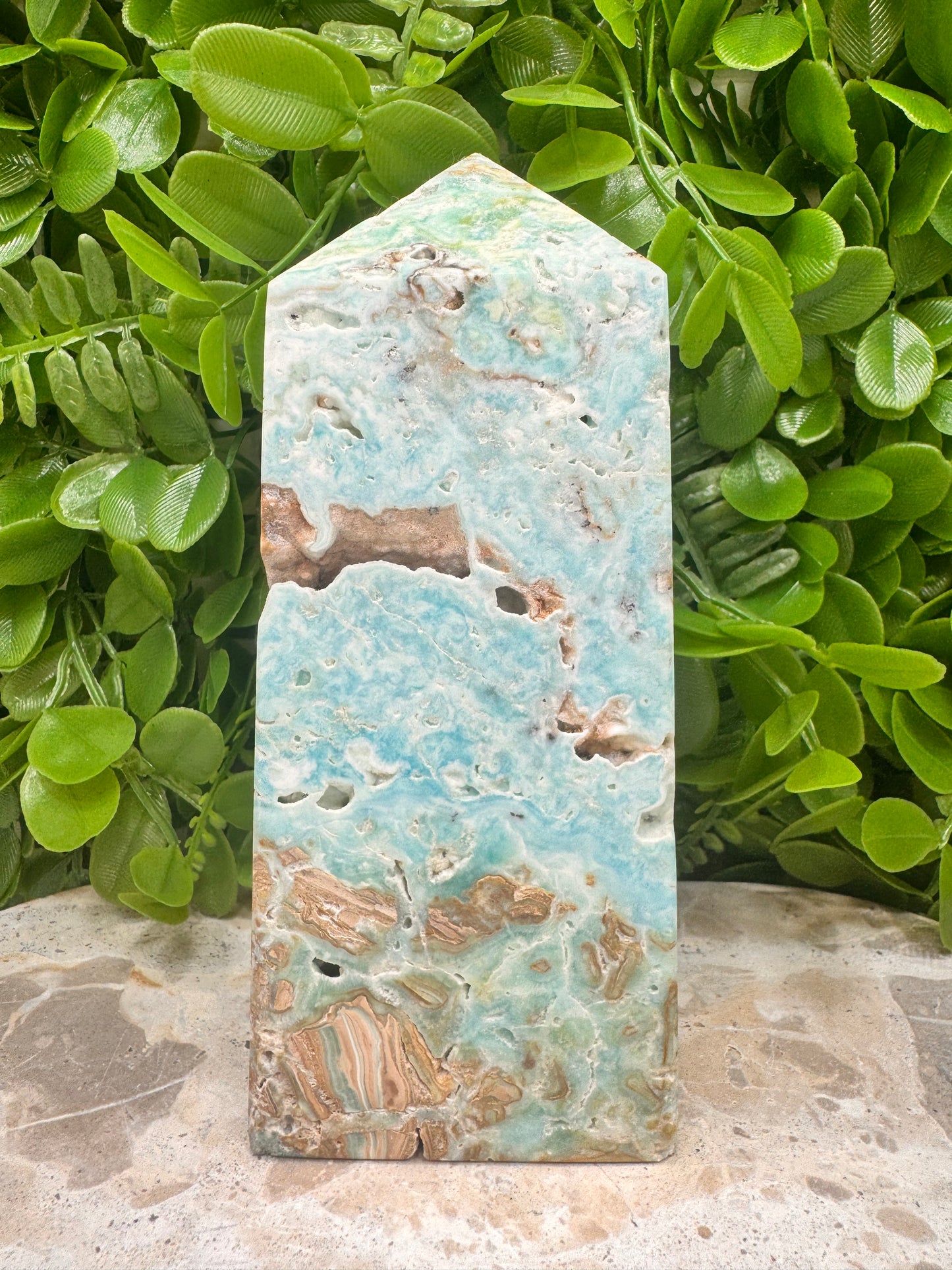 Hemimorphite Tower /Freeform 1508g