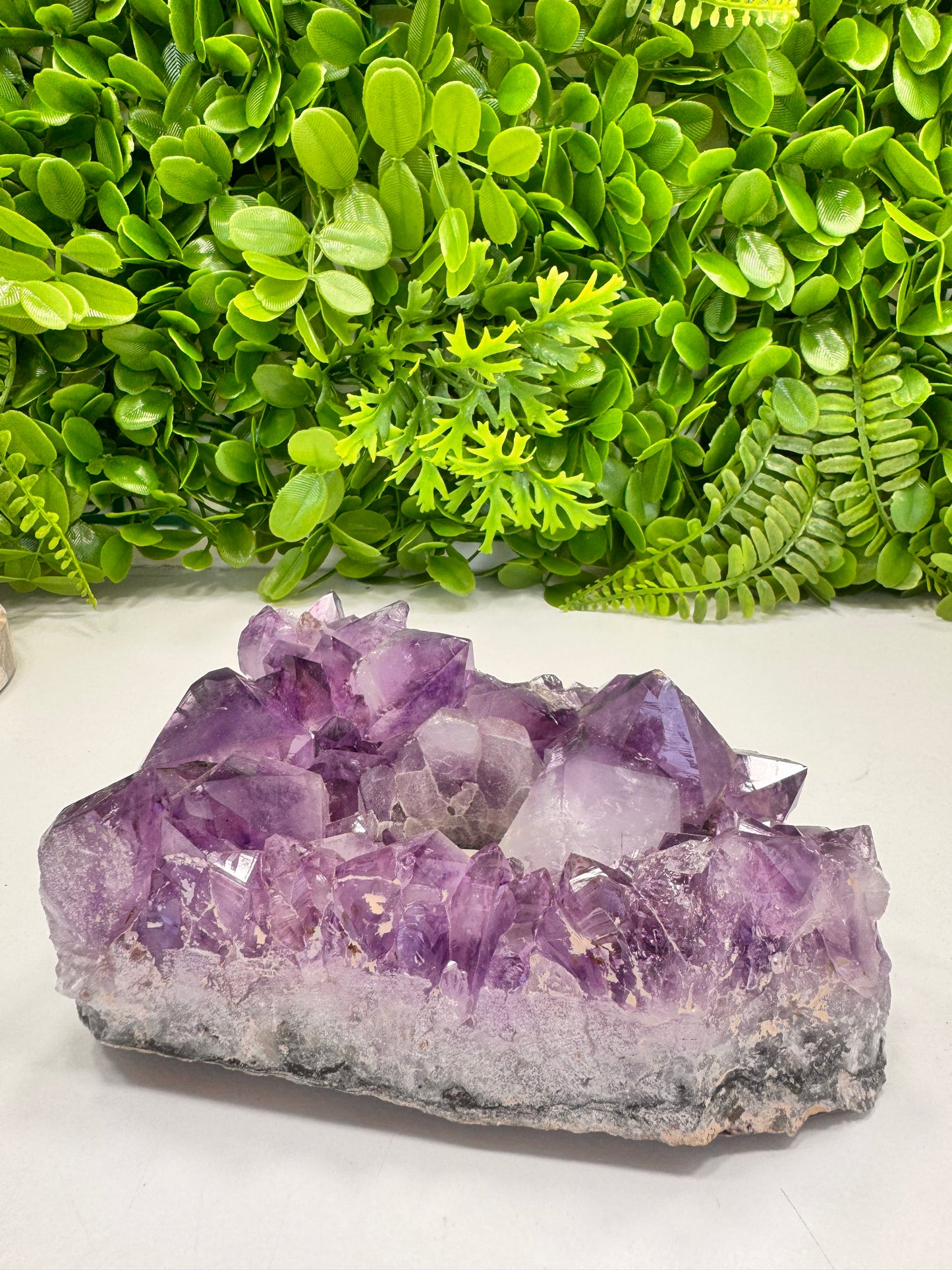 Amethyst Tealight  Holder 1510g