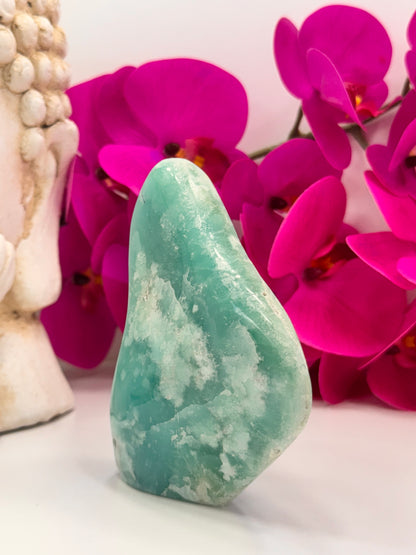Aragonite with Smithsonite Freeform 496g