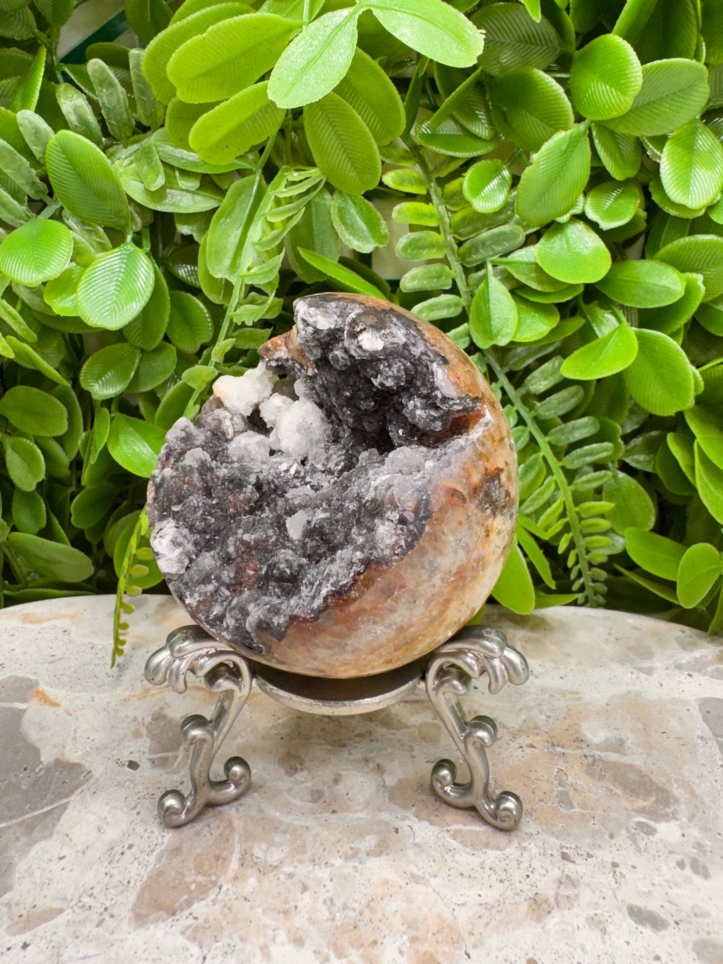 Stalactite Calcite Sphere 342g