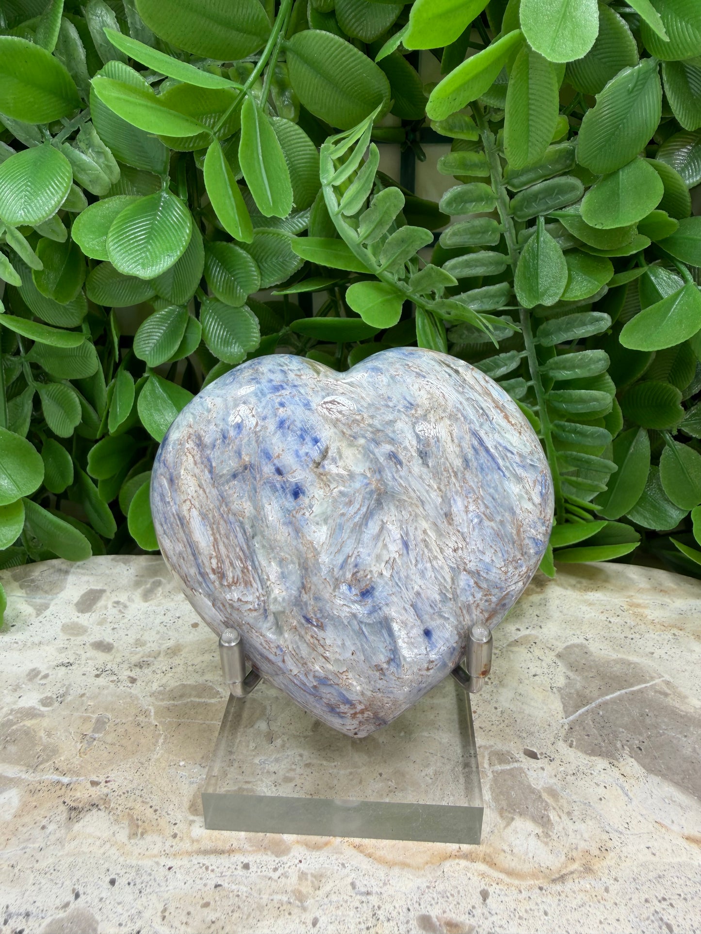 Kyanite Faceted Heart 202g