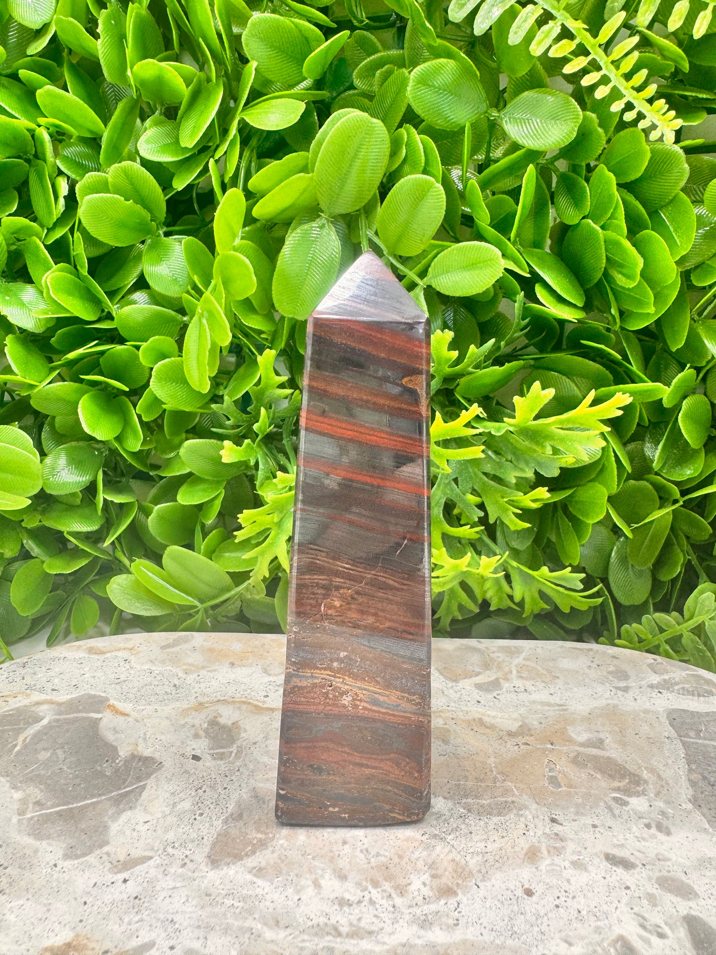 Tigers Eye/Tiger Iron Tower 338g