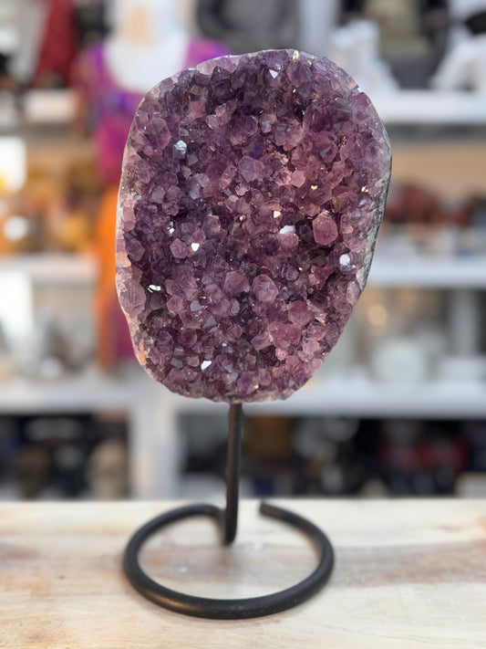 Amethyst Cluster Freeform with Stand 5.2kg