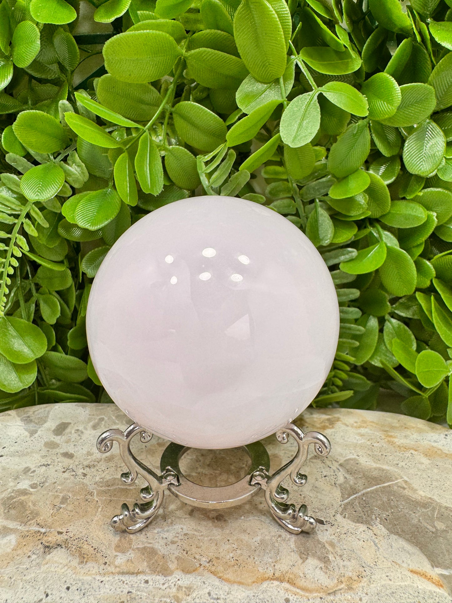 Pink Mangano Sphere 668g