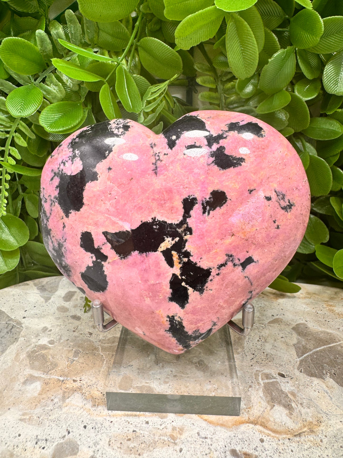 Rhodonite Heart 486g