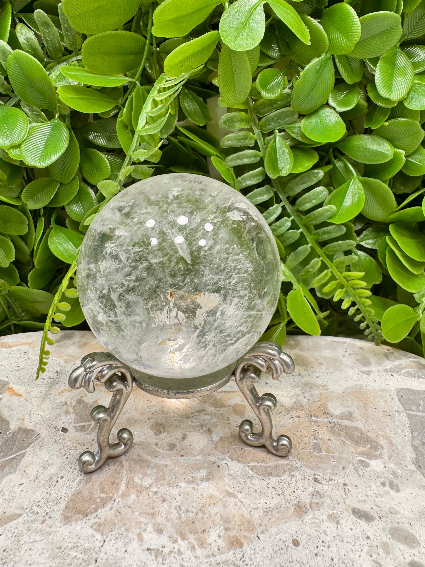 Clear Quartz Sphere 384g