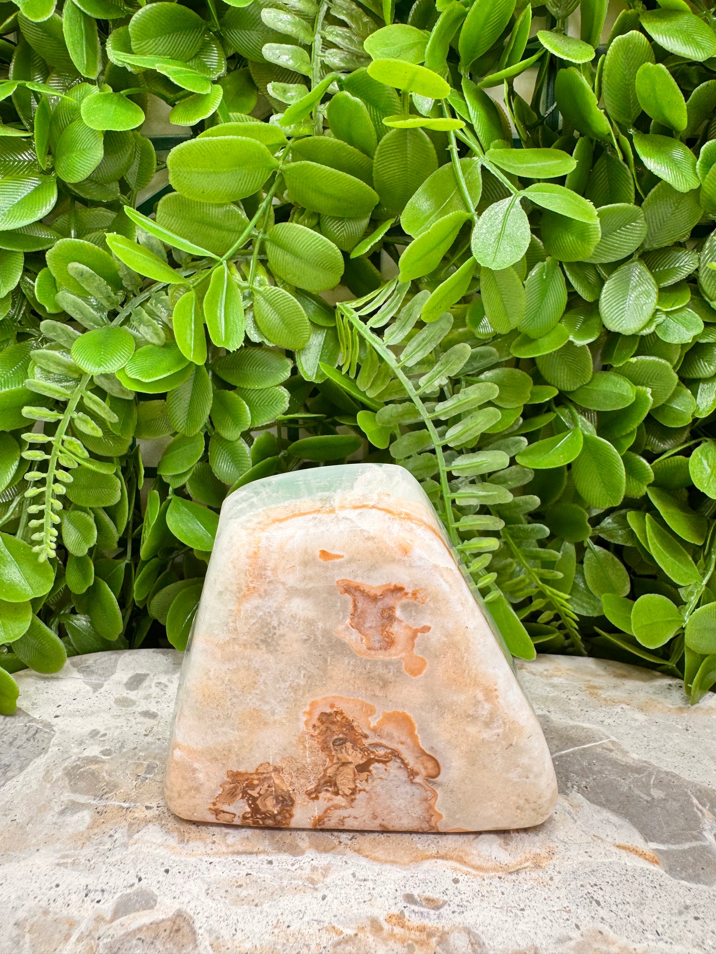 Aqua Caribbean Calcite Freeform 592g