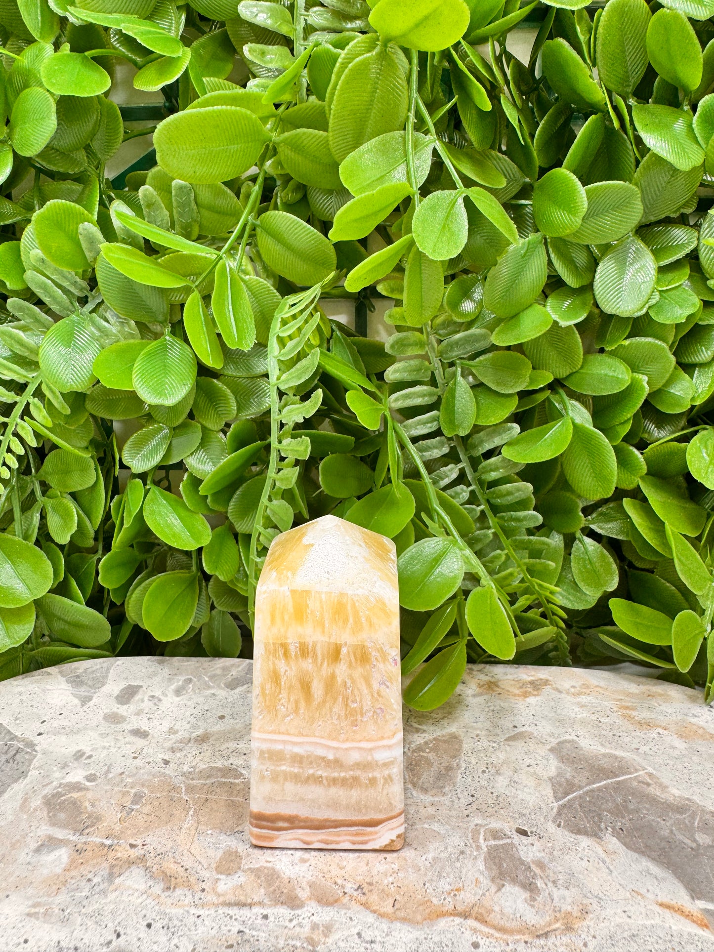 Pineapple Calcite Point 180g