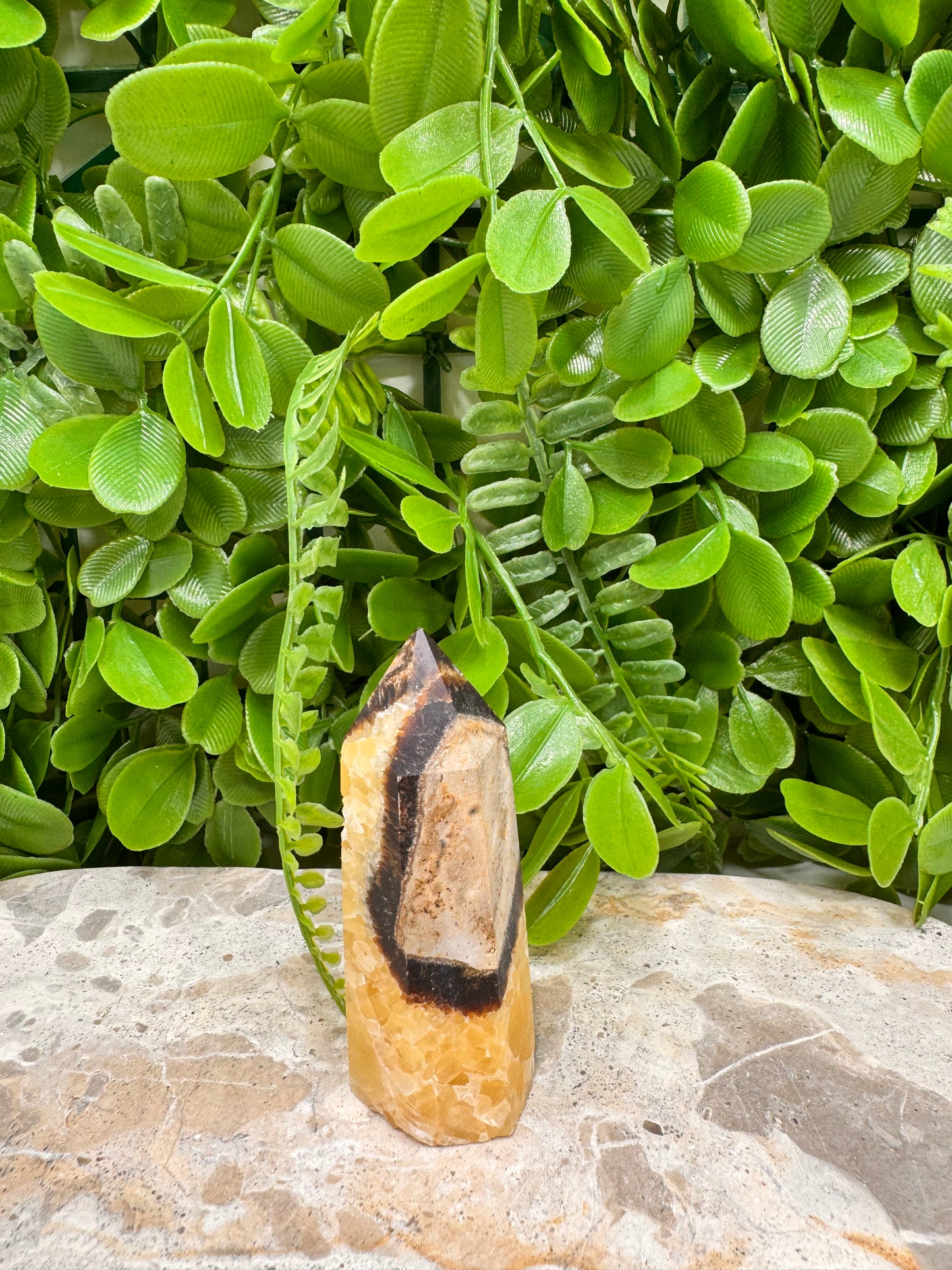 Septarian Dragon Stone Point 88g