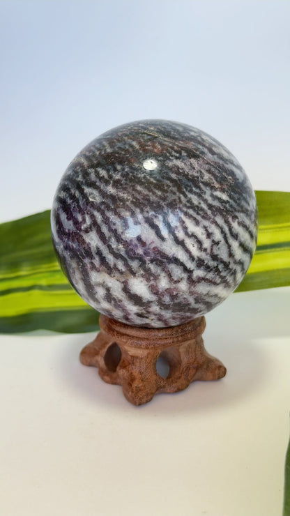 Zebra Jasper Sphere 514g