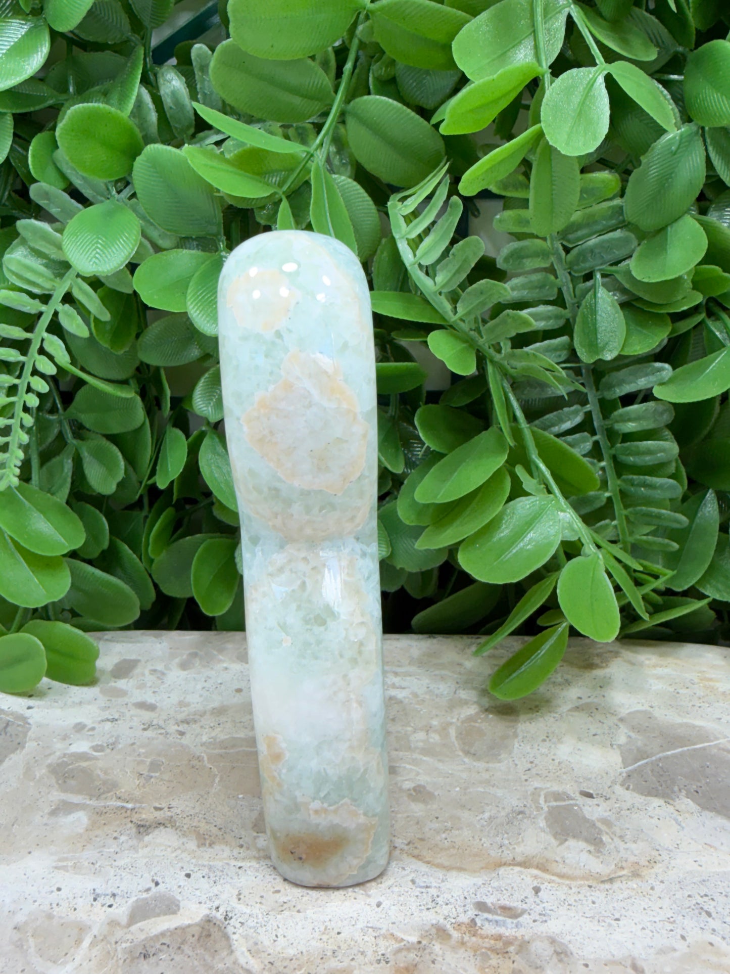 Ocean Green Calcite Freeform 360g