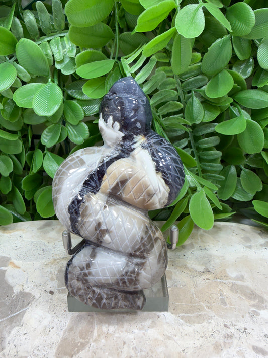 Volcanic Agate Snake 202g