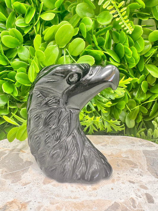 Black Obsidian Eagle 634g