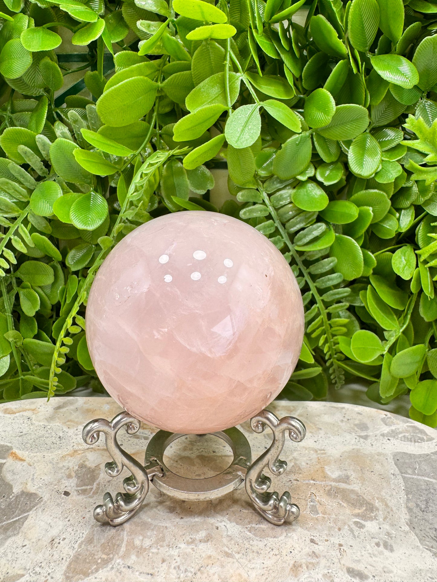 Rose Quartz Sphere  538g