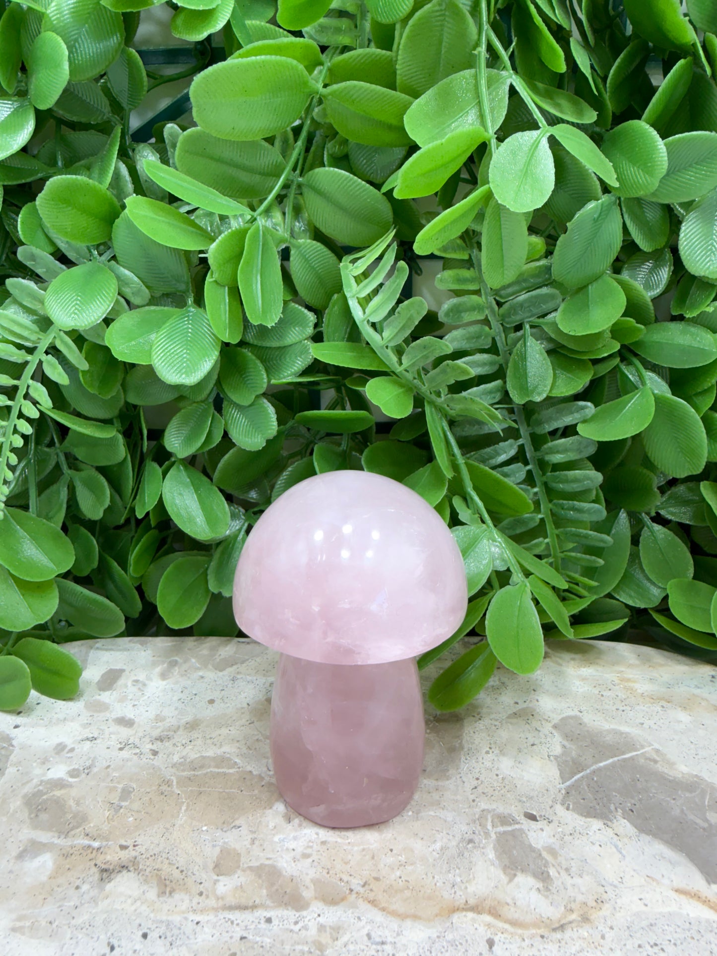 Rose Quartz Mushroom 206g