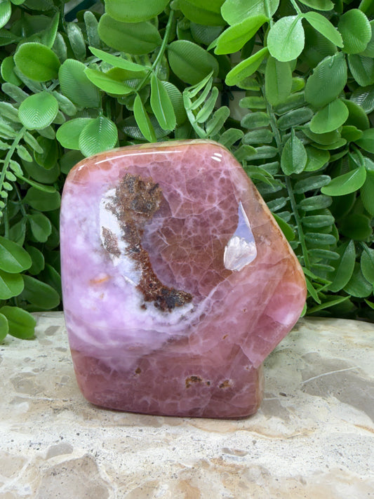 Pink Aragonite Freeform 774g