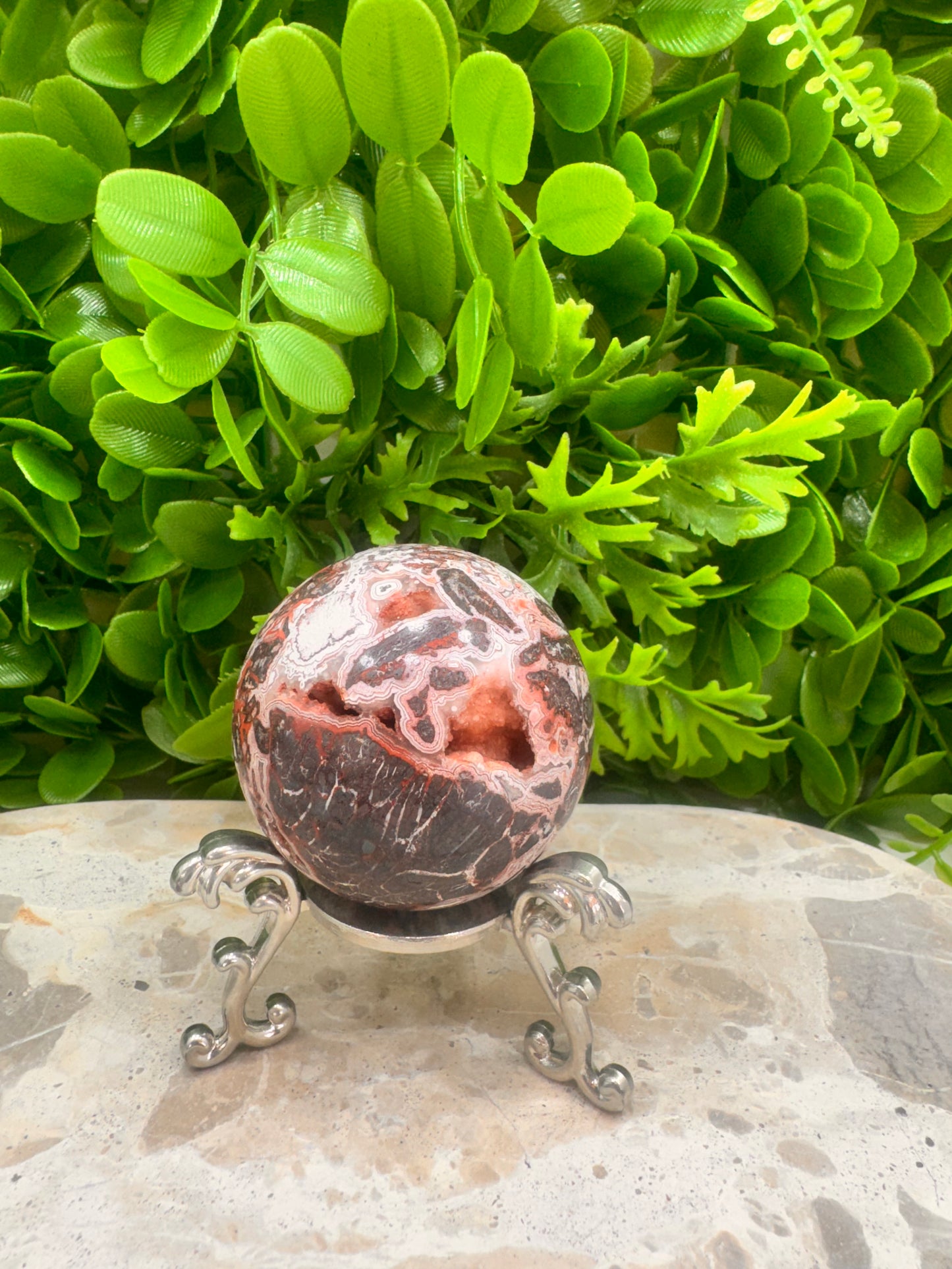 Mexican Agate Sphere 240g