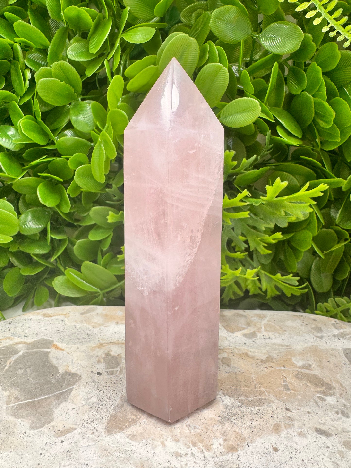 Rose Quartz Tower 450g