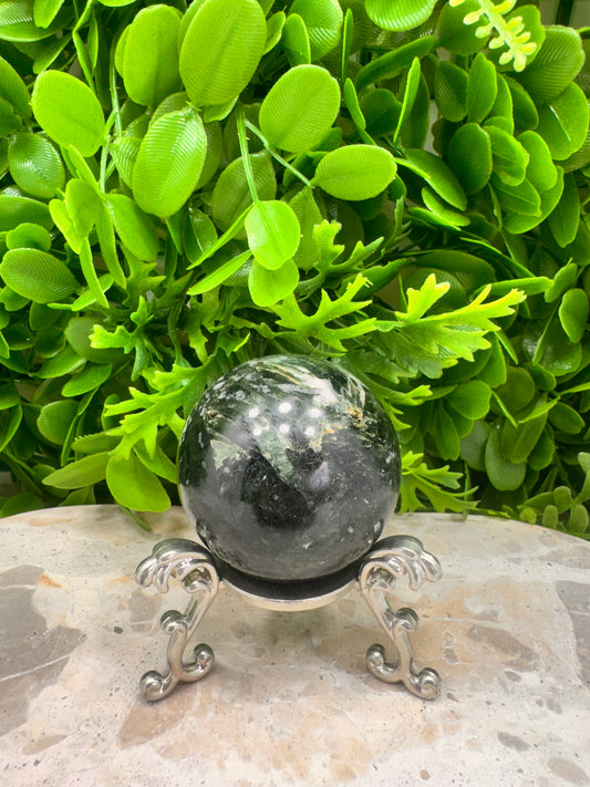 Green Tourmaline Sphere 244g