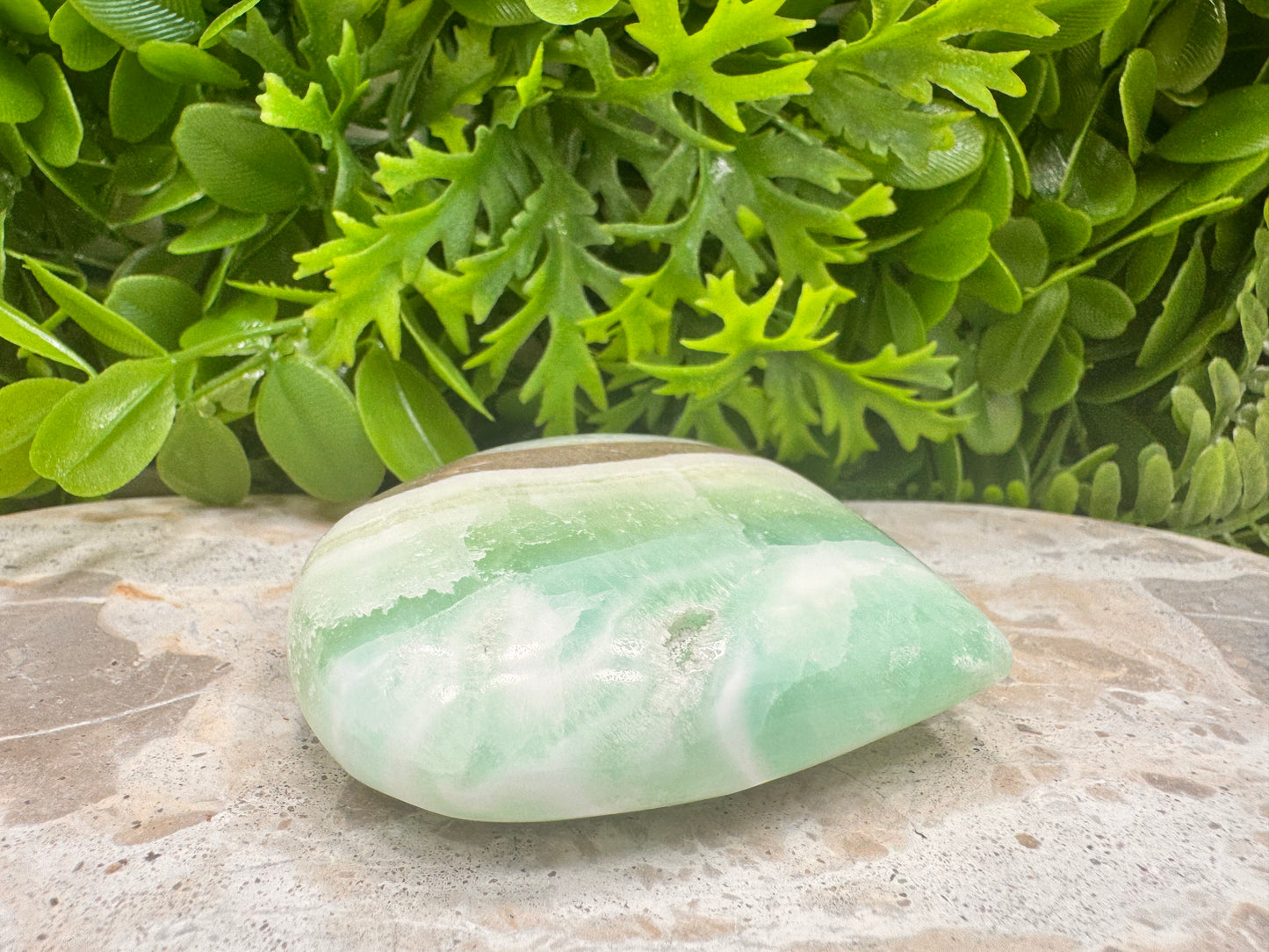 Caribbean Calcite Heart 248g