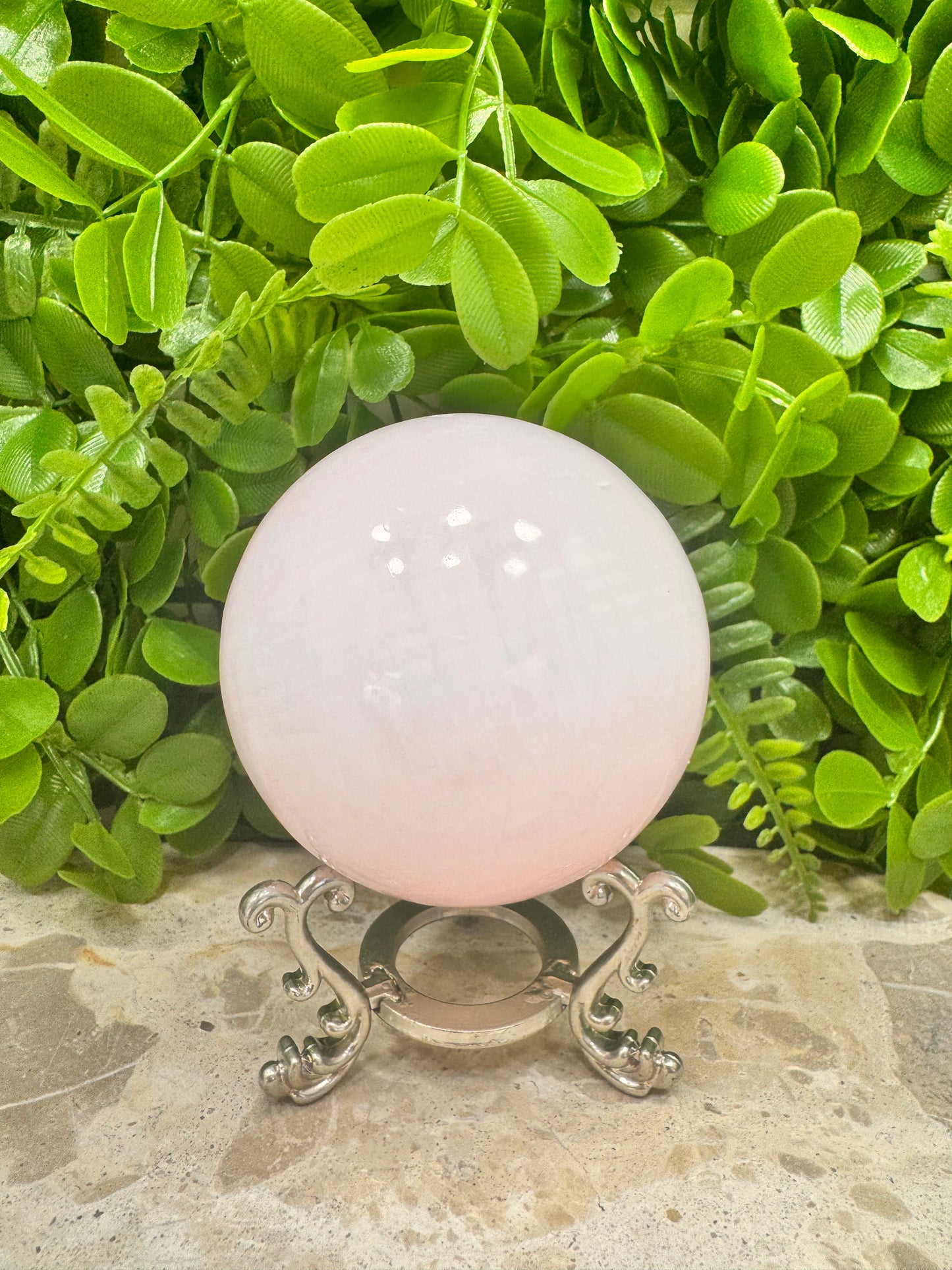 Pink Mangano Sphere UV 674g