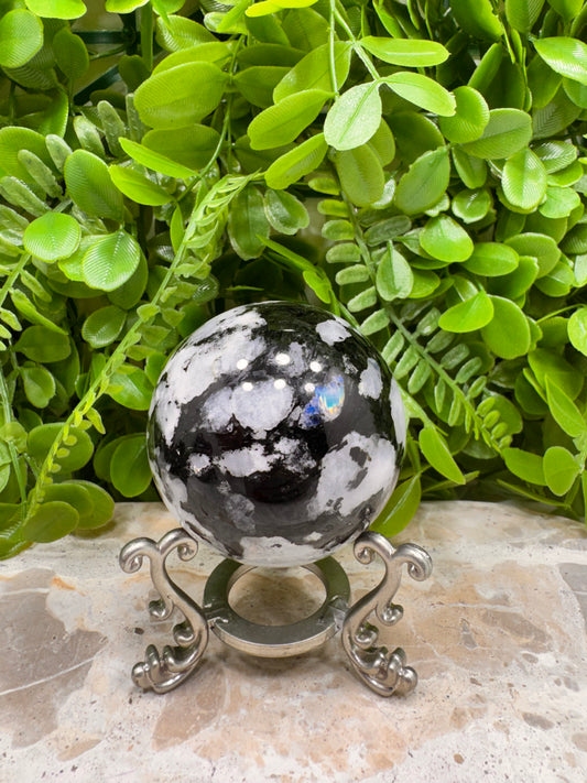 Rainbow Moonstone Sphere 361g