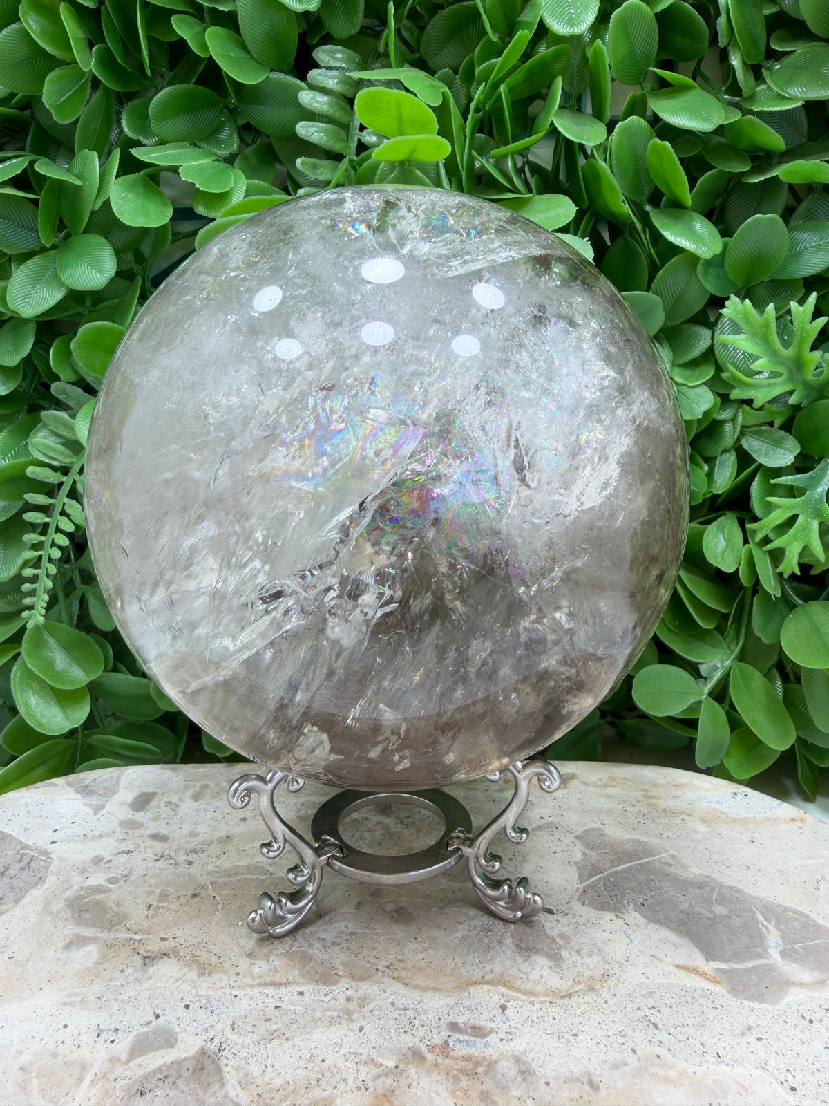 Smokey Quartz Sphere 2878g | Grounding • Protection • Calm