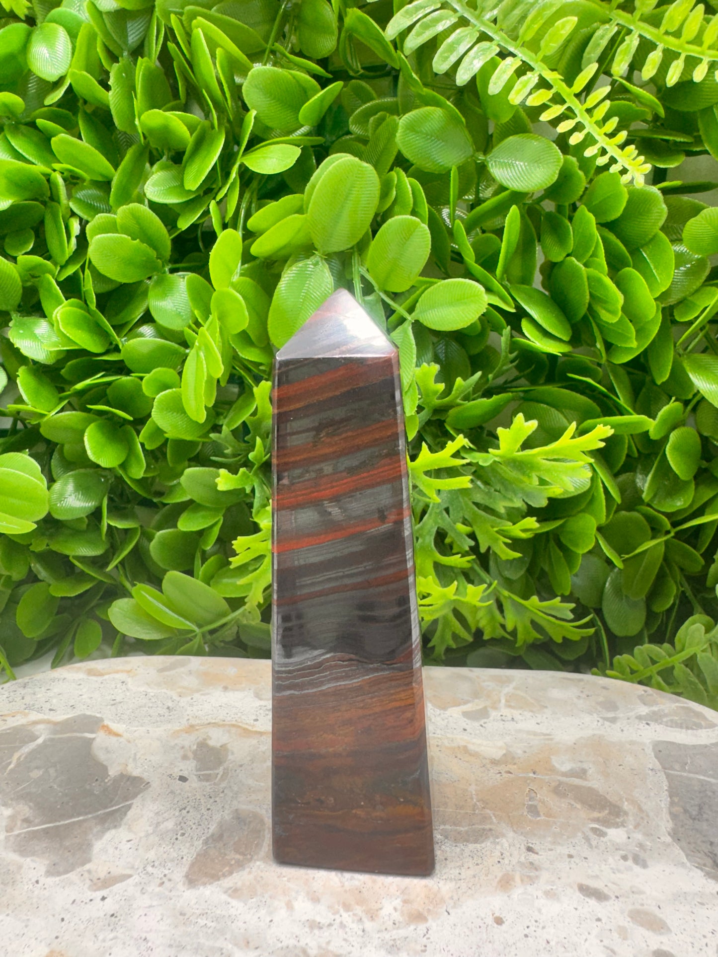 Tigers Eye/Tiger Iron Tower 338g