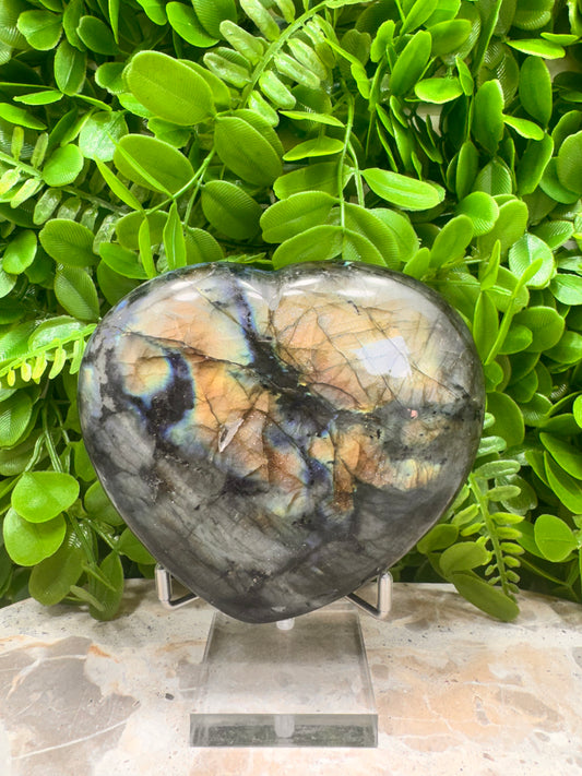 Labradorite Heart 787g