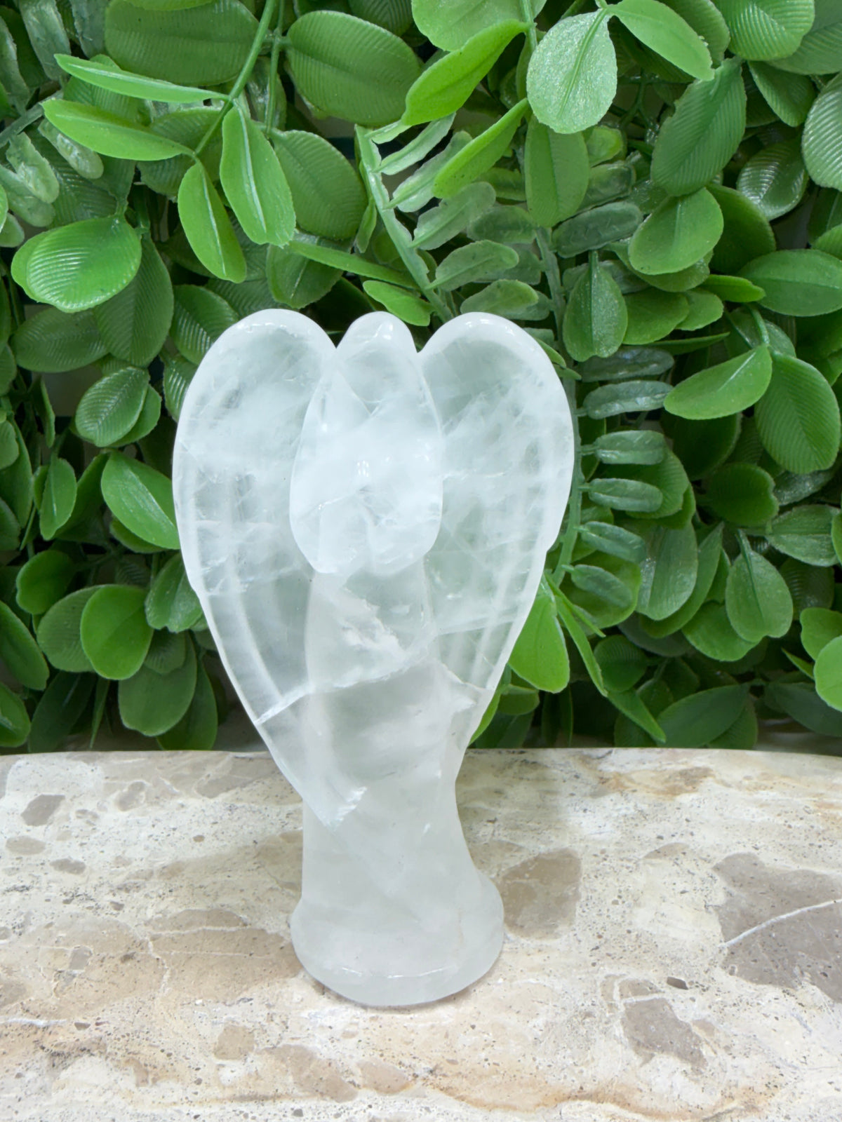 Clear Quartz Angel 120g | Clarity • Amplification • Healing