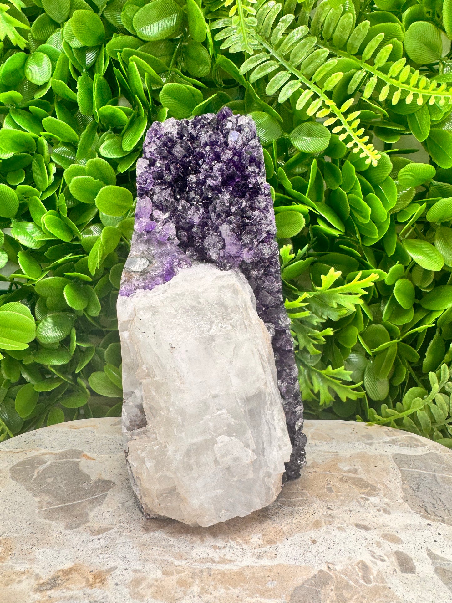 Amethyst Freeform with Calcite 1.8kg