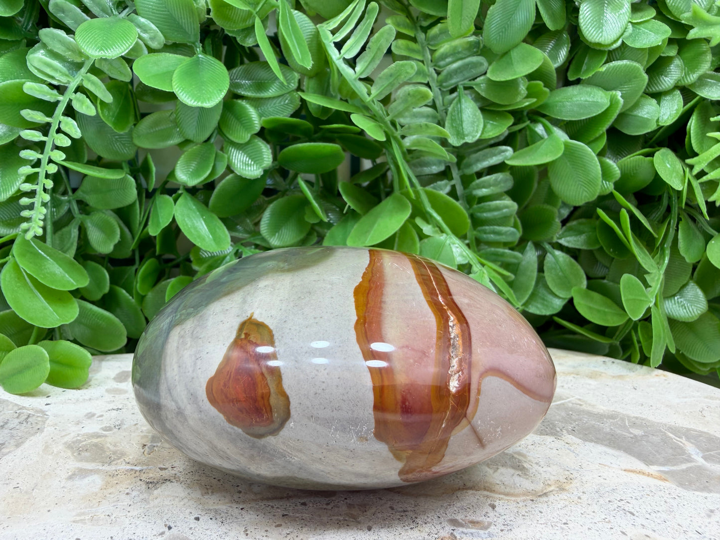 Polychrome Jasper Heart 588g