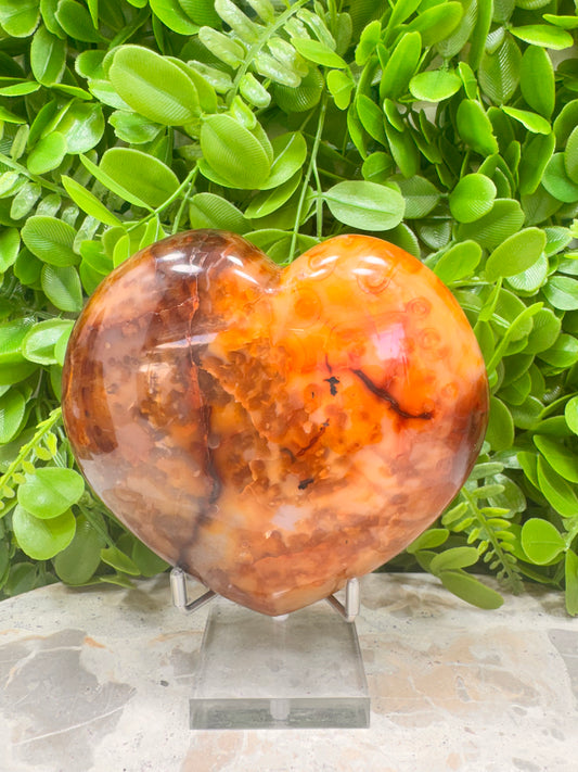 Carnelian Heart 840g