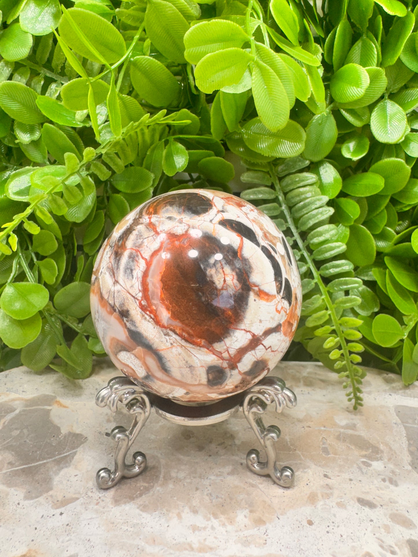 Indonesian Jasper Sphere 544g