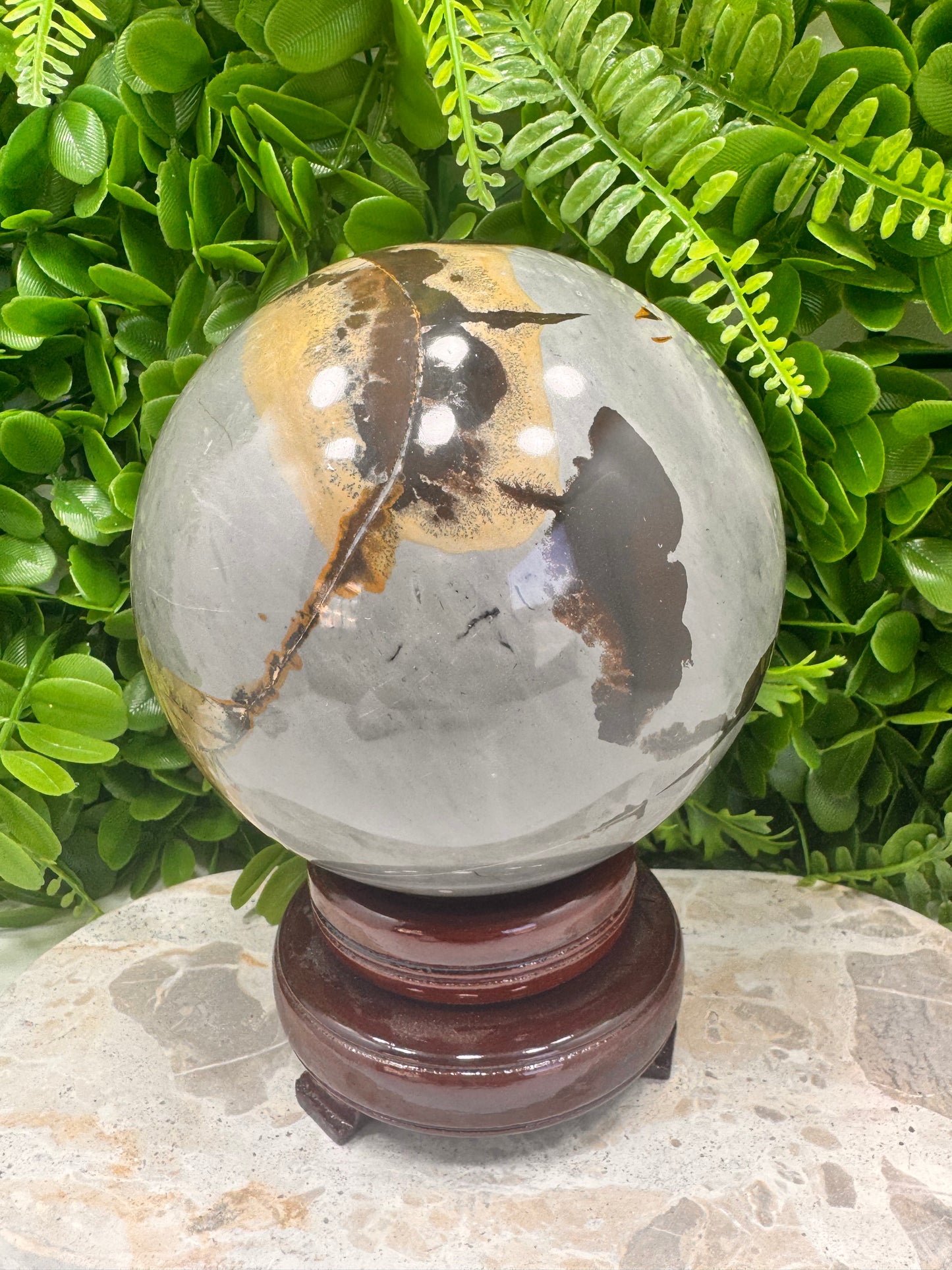Picture Jasper Sphere 3130g