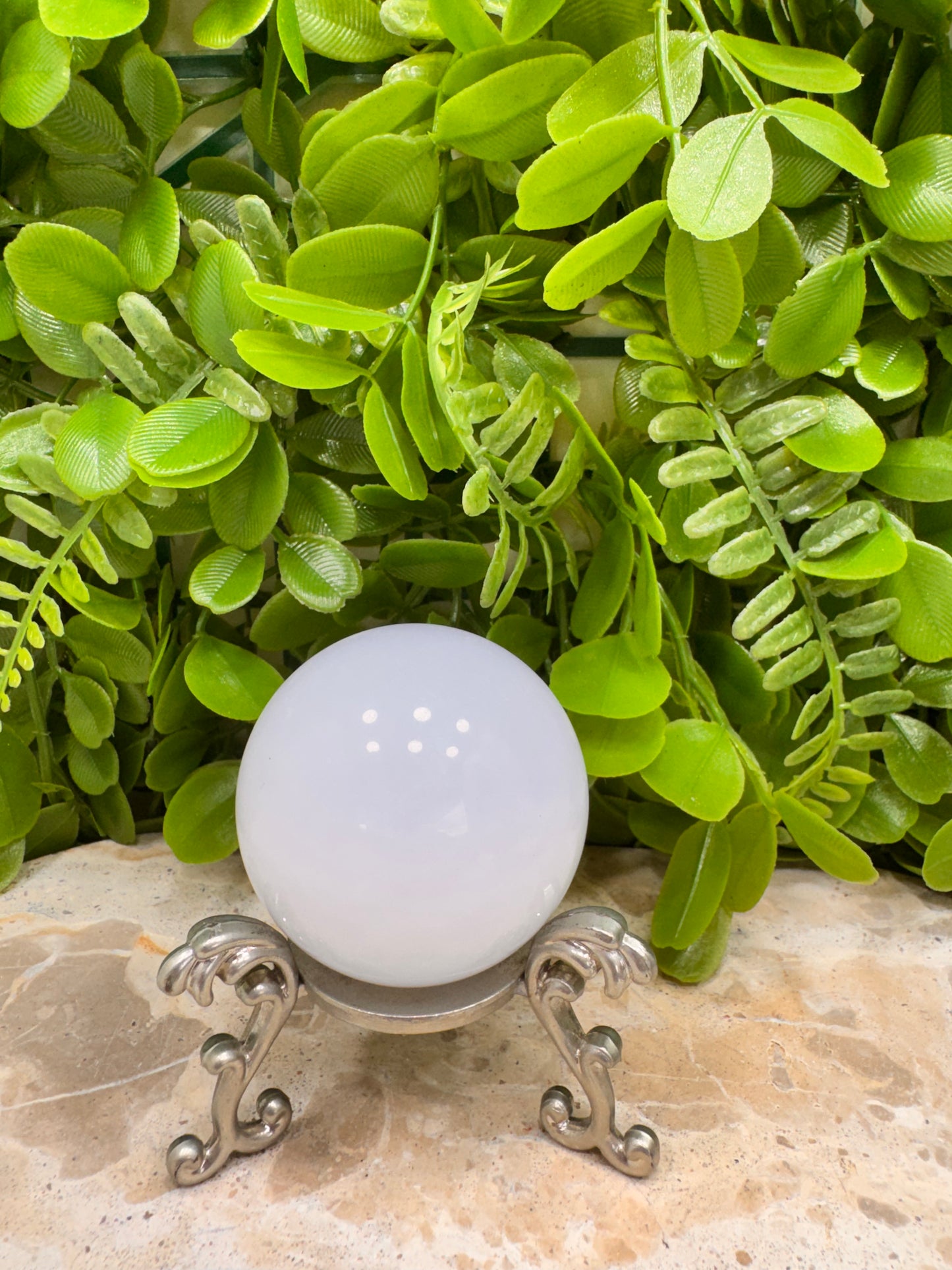 Chalcedony Sphere 198g