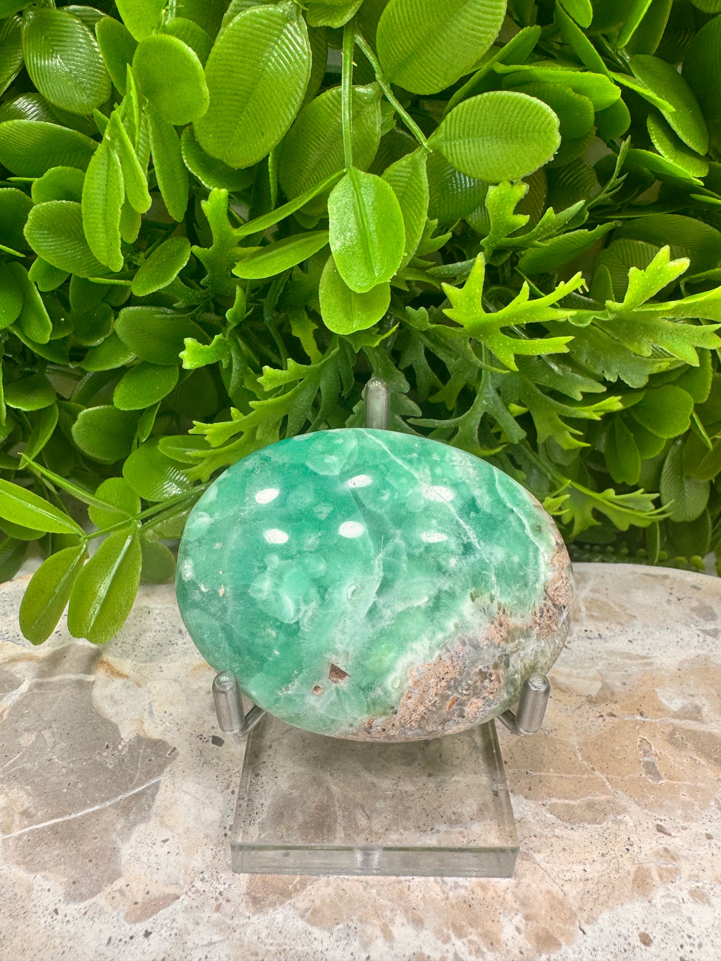 Smithsonite Palm Stone 129g