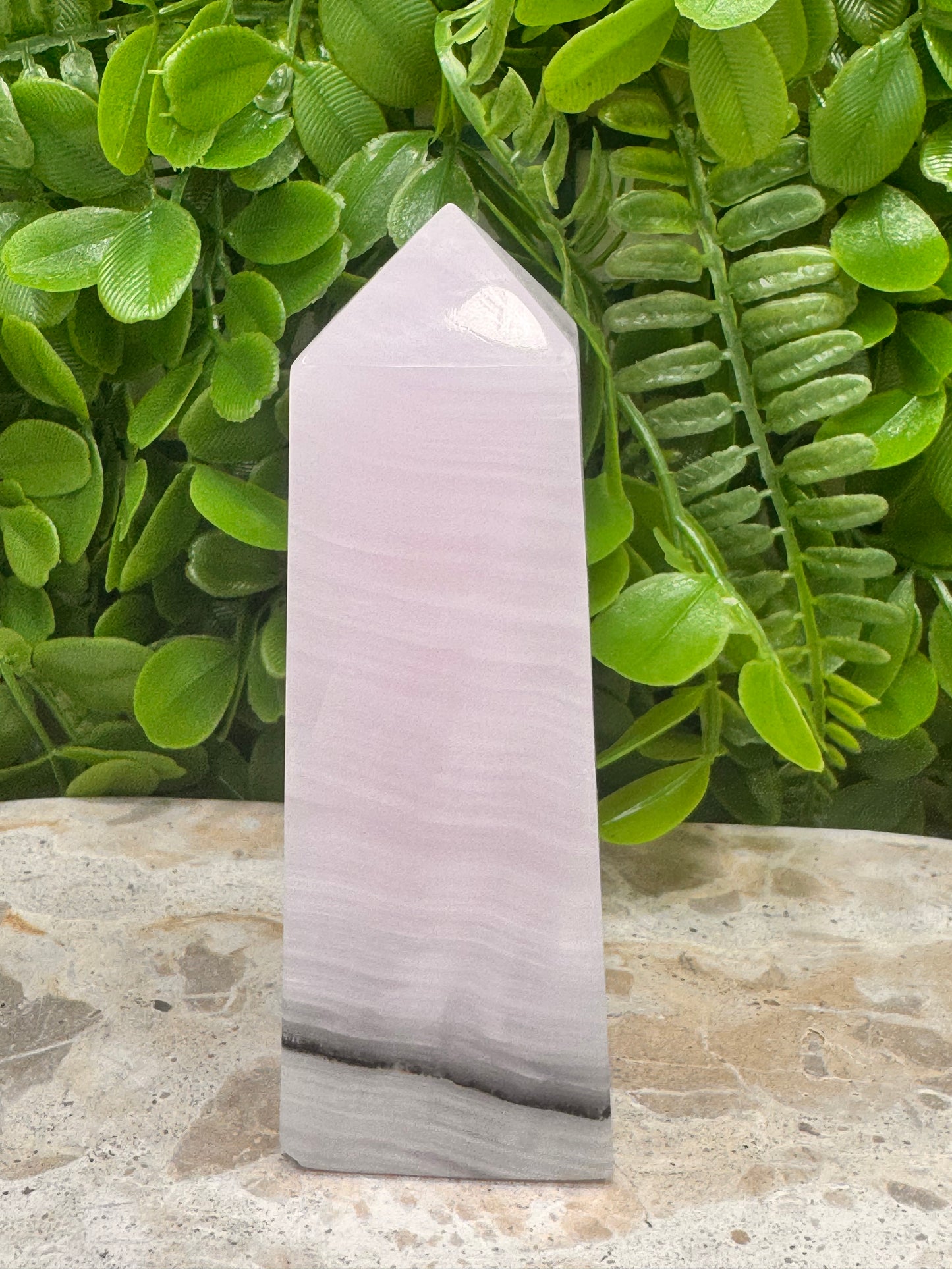 Smokey Pink Mangano Tower 372g