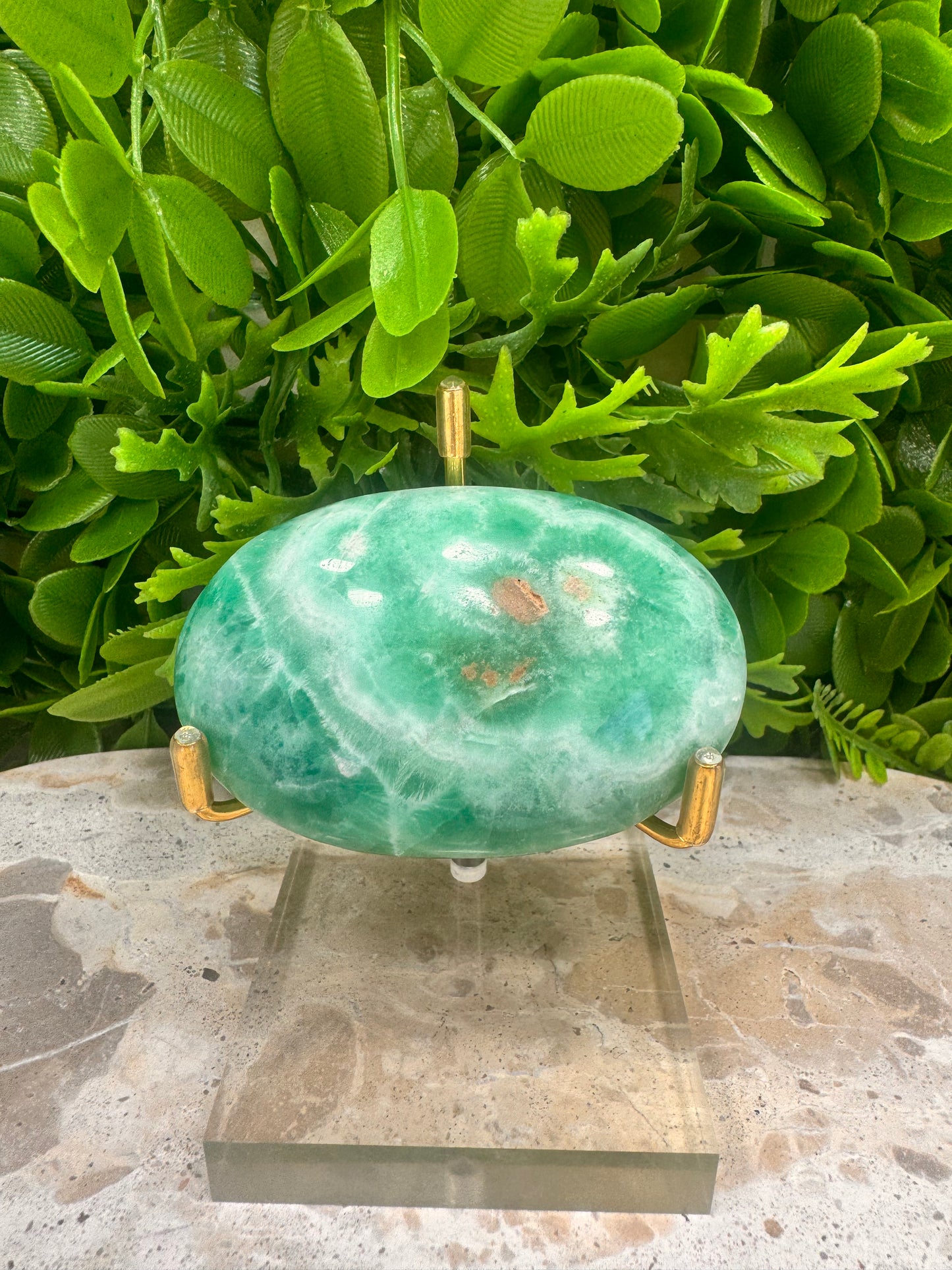 Smithsonite Palm Stone 132g