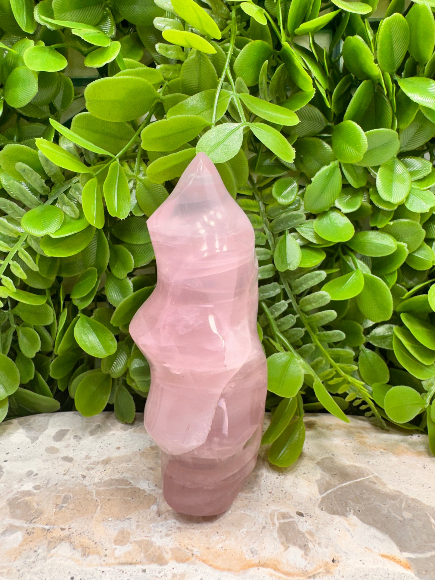 Lavender Rose Quartz Flame 420g