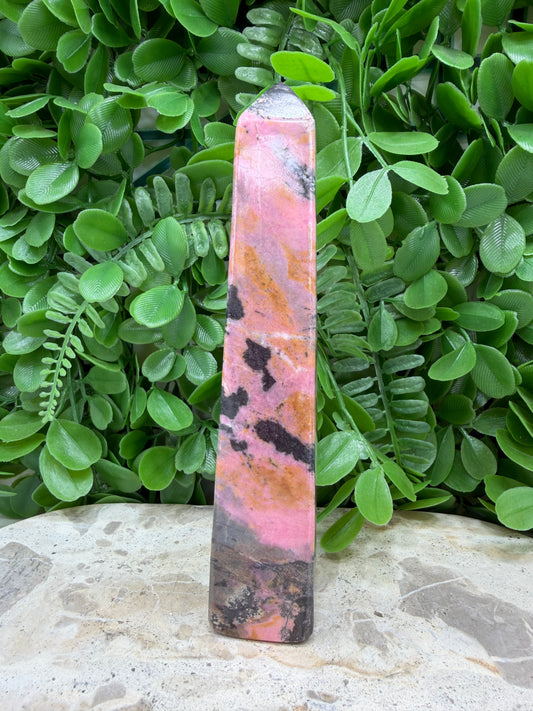 Rhodonite Tower | Love • Compassion • Emotional Healing