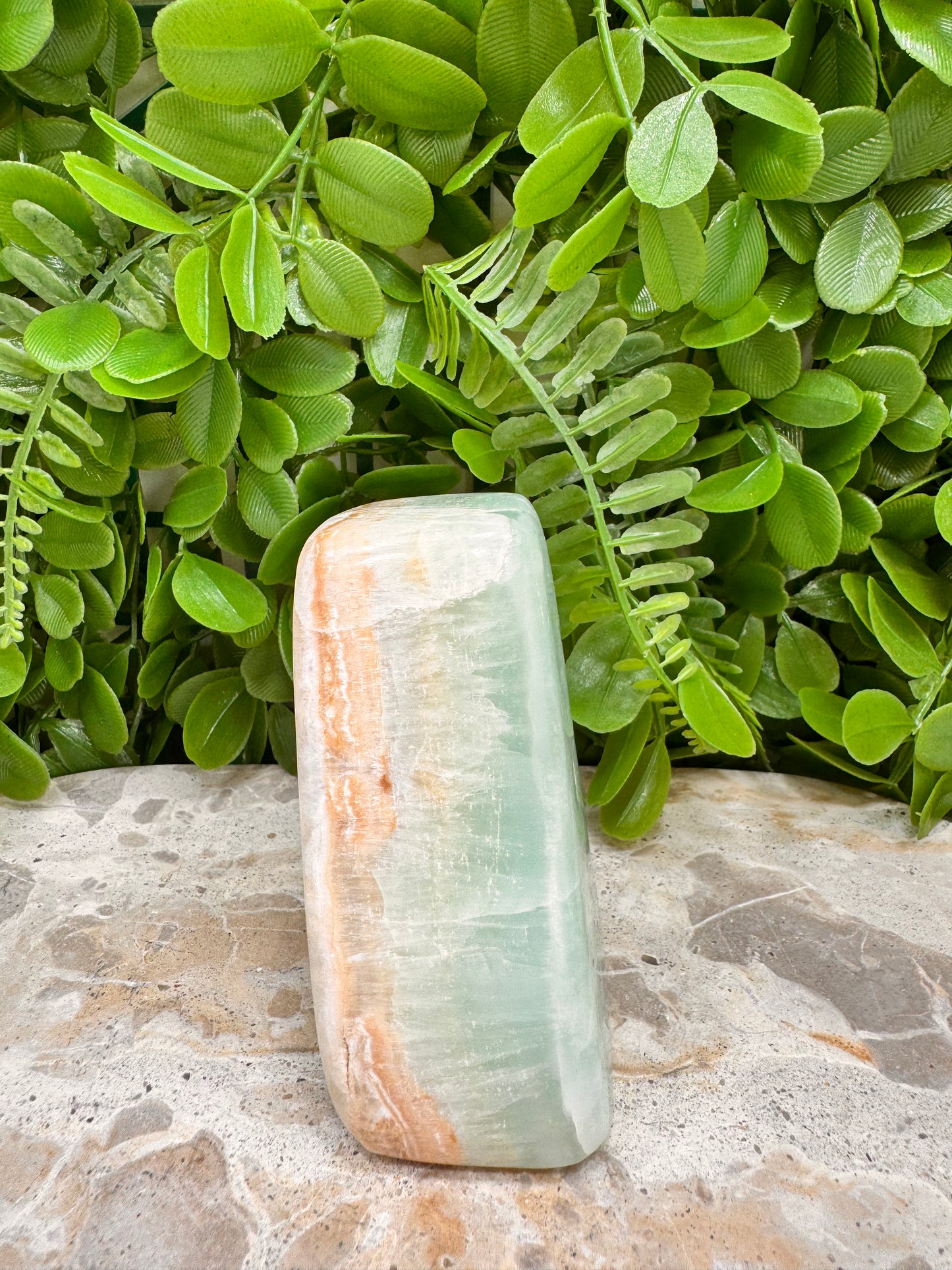 Aqua Caribbean Calcite Freeform 592g